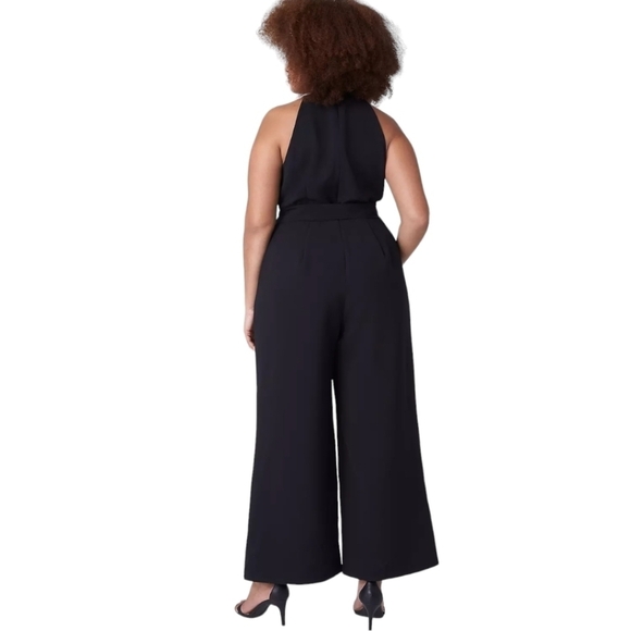 Lane Bryant Sleeveless Wide Leg Jumpsuit Size 14 - Picture 1 of 4